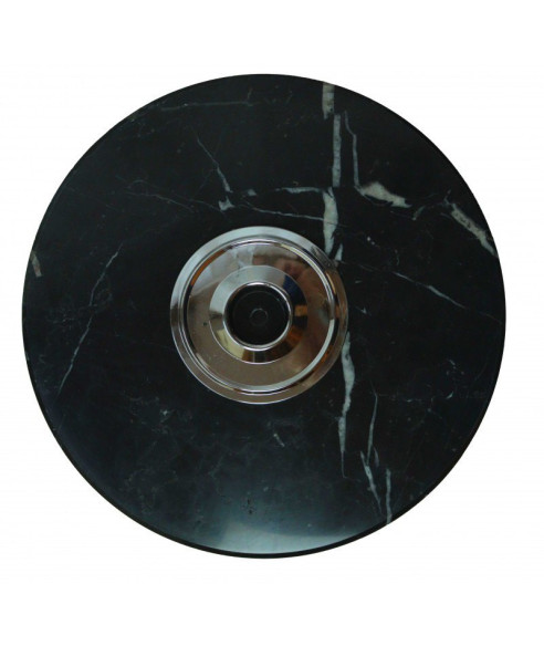 WIESZAK NA UBRANIA STOJĄCY CZARNY MARMUR GLAMOUR