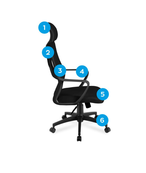 FOTEL BIUROWY OBROTOWY MARK ADLER MANAGER 2.8 CZARNY