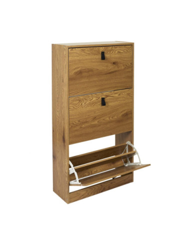 SZAFKA NA BUTY OBUWIE UCHYLNA 3 SZUFLADY ABBOTT DĄB