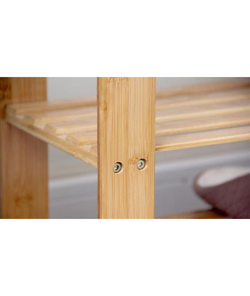 SZAFKA PÓŁKA NA BUTY BAMBUSOWA ŁAWKA GH