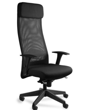 FOTEL BIUROWY PRESTIGE ARES MESH CZARNY