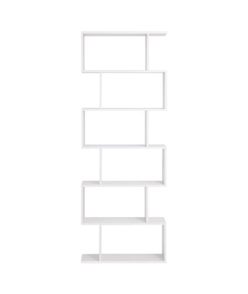 REGAŁ OTWARTY WYSOKI NOWOCZESY 5 PÓŁEK BIEL GH