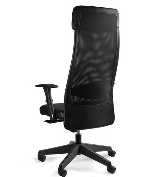 FOTEL BIUROWY PRESTIGE ARES SOFT CZARNY