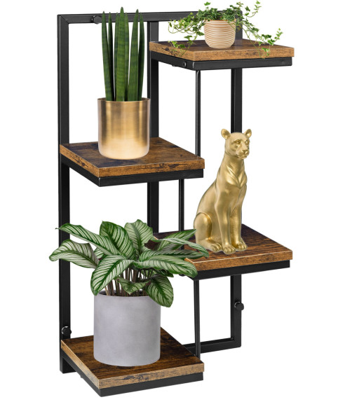 KWIETNIK WISZĄCY LOFTOWY HAGART (DĄB POSTARZANY/CZARNY)