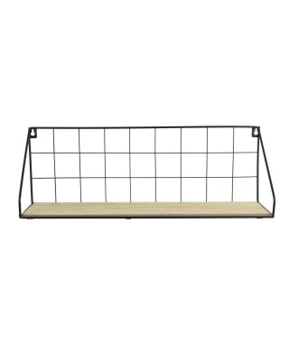 PÓŁKA WISZĄCA LOFT KRATA CANARD (CZARNY, ZŁOTY)