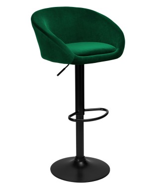 HOKER KRZESŁO KUCHENNE BAROWE VELVET KUBEŁKOWE PATERSON (WYBIERZ KOLOR)