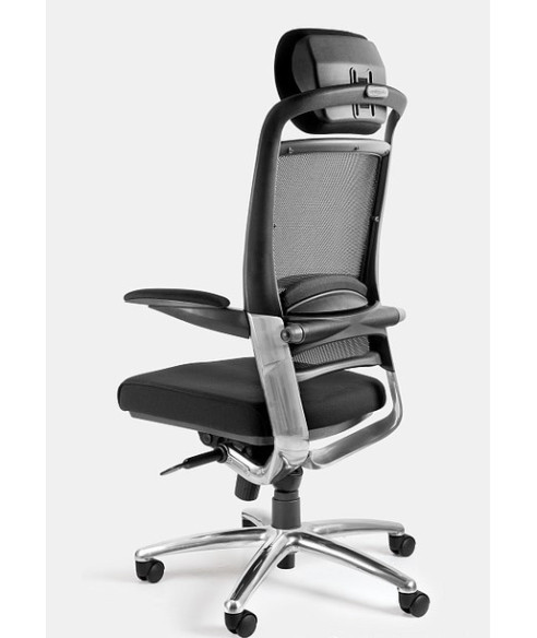 FOTEL BIUROWY PRESTIGE FULKRUM CZARNY