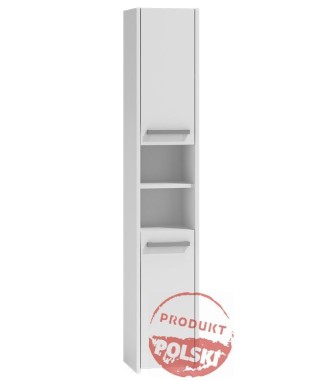 SZAFKA ŁAZIENKOWA SŁUPEK STOJĄCY 30 CM (BIAŁY, SONOMA, WENGE) 2