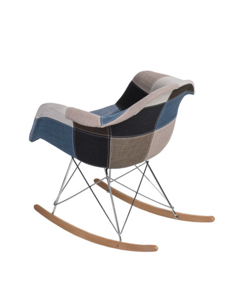 KRZESŁO RAR PATCHWORK P018 (WYBIERZ KOLOR/WZÓR)