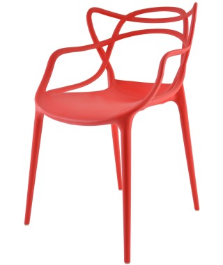 KRZESŁO MASTERS (BIAŁY, J.-SZARY, CZARNY, ŻÓŁTY, ML.-SZARY, BEŻ, POMARAŃCZ., ZIELONY,  CZERWONY, KHAKI) 2