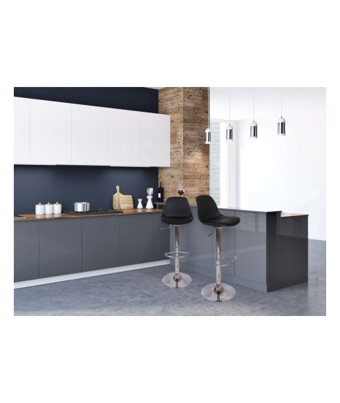 HOKER KRZESŁO KUCHENNE RICARDO (BIAŁY, J.SZARY, SZARY, CZARNY)