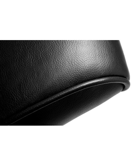 FOTEL BIUROWY PRESTIGE SAIL HL SKÓRA NATURALNA CZARNY