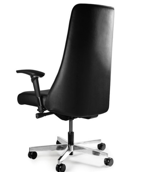 FOTEL BIUROWY PRESTIGE SAIL PU EKO-SKÓRA CZARNY
