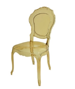 KRZESŁO GLAMOUR (BIAŁY, CZARNY, TRANSPARENTNY, TRANS. BURSZTYN, TRANS. FIOLET) 2