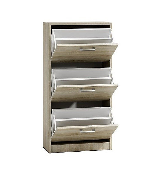 SZAFKA NA BUTY PAULA (ARTISAN, BIAŁY, SONOMA, WENGE)