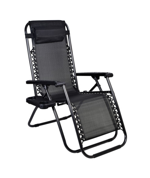 LEŻAK OGRODOWY ORION ROZKŁADANY (CZERWONY, BRĄZOWY, CZARNY)