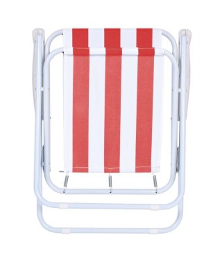 KRZESŁO OGRODOWE TURYSTYCZNE ALAN (CZERWONY, GRANATOWY 2