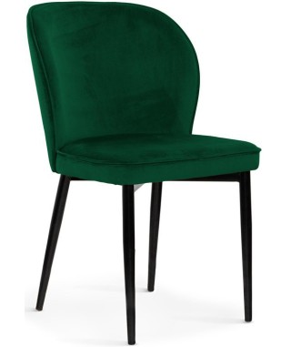 KRZESŁO TAPICEROWANE BLUVEL AINE NOGI CZARNE (WYBIERZ KOLOR) 2