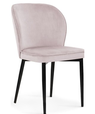KRZESŁO TAPICEROWANE BLUVEL AINE NOGI CZARNE (WYBIERZ KOLOR) 2