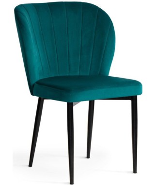 KRZESŁO TAPICEROWANE BLUVEL SHELLY NOGI CZARNE (WYBIERZ KOLOR) 2