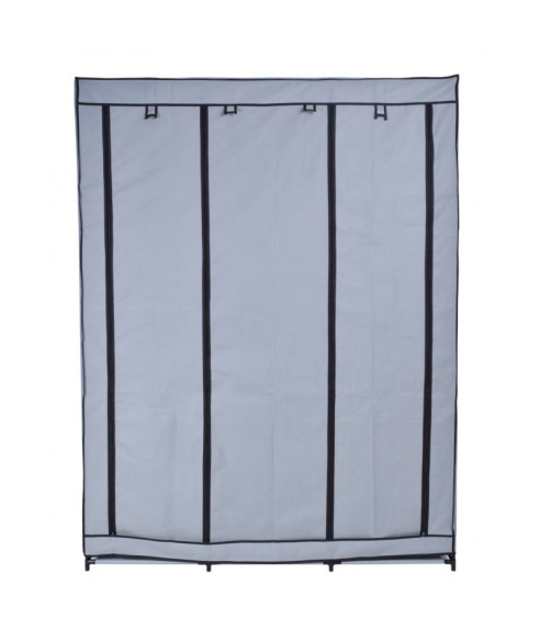 SZAFA TEKSTYLNA GARDEROBA MIRA MAXI  (SZARY, CZARNY, ORNAMENT, ZEBRA)