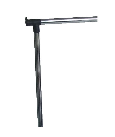 WIESZAK STOJĄCY GARDEROBA NA KÓŁKACH IDA (BIAŁY, CZARNY)