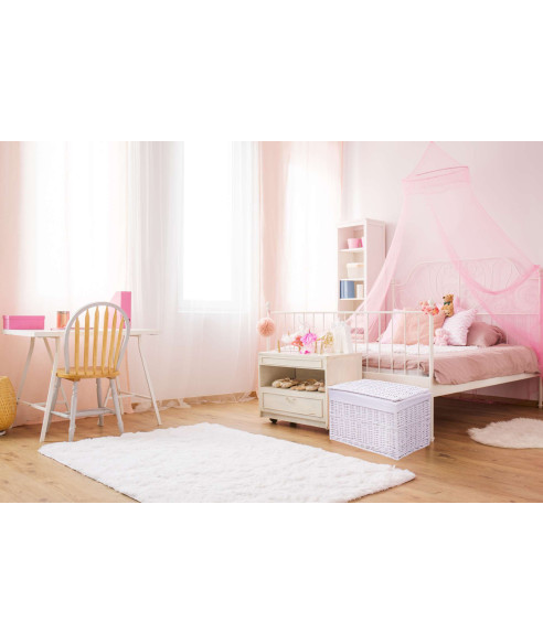 KUFER WIKLINOWY ORGANIZER 105 L (BIAŁY, SZARY, BRĄZ)