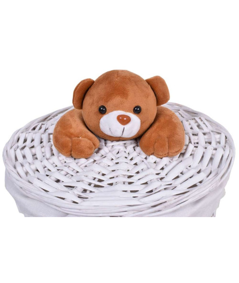 KOSZ WIKLINOWY MIŚ BIAŁY (15L, 40L, 75L)