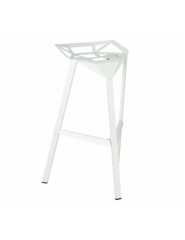 STOŁEK BAROWY HOKER GAP ONE (BIAŁY, CZERWONY, CZARNY)