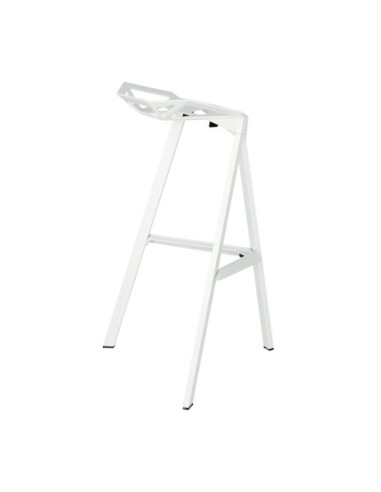 STOŁEK BAROWY HOKER GAP ONE (BIAŁY, CZERWONY, CZARNY)