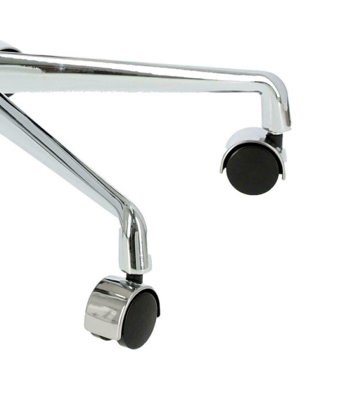 FOTEL BIUROWY CH1171T SKÓRA (BIAŁY, CZARNY)