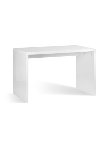 BIURKO PRESTIGE BISE BIAŁE WYSOKI POŁYSK