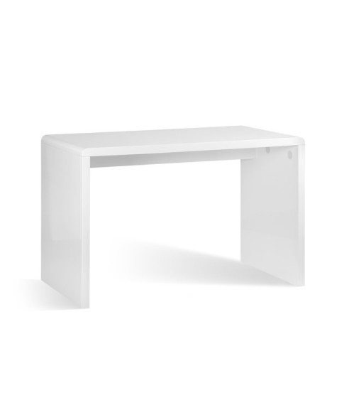 BIURKO PRESTIGE BISE BIAŁE WYSOKI POŁYSK