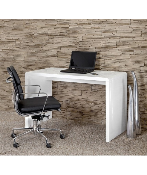 BIURKO PRESTIGE BISE BIAŁE WYSOKI POŁYSK