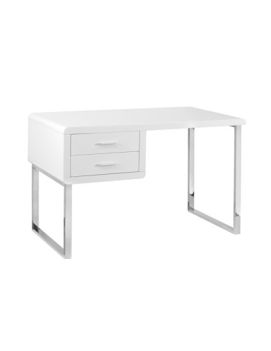 BIURKO PRESTIGE SOLANO BIAŁY WYSOKI POŁYSK