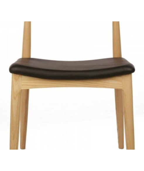 KRZESŁO DREWNIANE CODO (NATURALNY, BRĄZOWY)