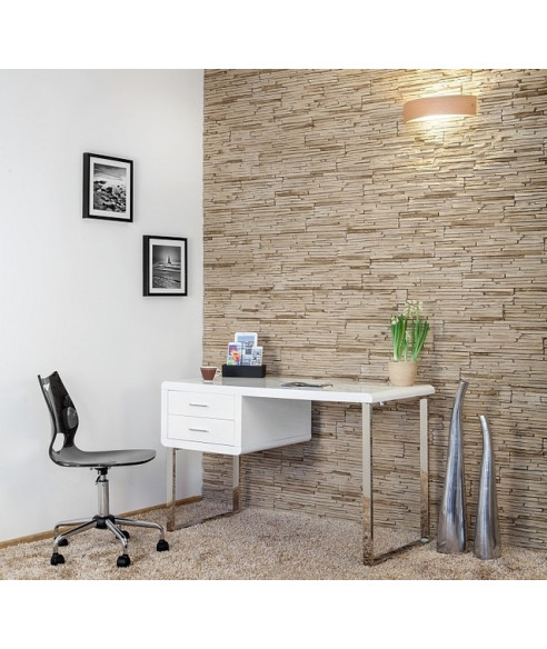 BIURKO PRESTIGE SOLANO BIAŁY WYSOKI POŁYSK