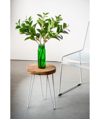 KRZESŁO METALOWE DILLY (BIAŁY, CZARNY) 2