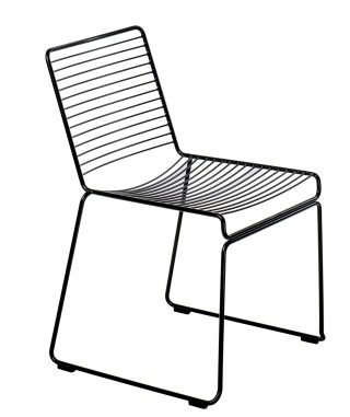 KRZESŁO METALOWE DILLY (BIAŁY, CZARNY)