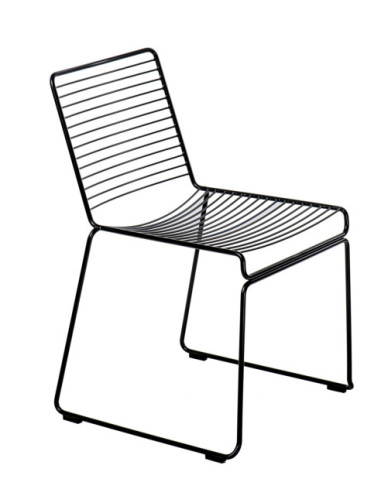 KRZESŁO METALOWE DILLY (BIAŁY, CZARNY)