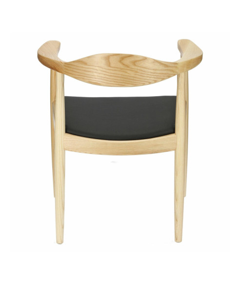 KRZESŁO DREWNIANE PRESIDENT (NATURALNY, BRĄZOWY)