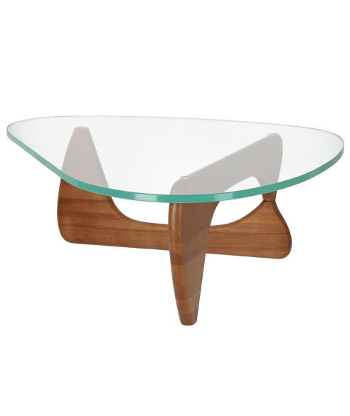 STOLIK KAWOWY TRIX SZKŁO+METAL (BRĄZOWY, CZARNY)