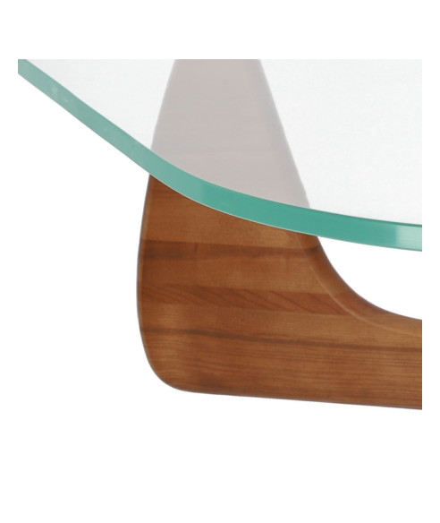 STOLIK KAWOWY TRIX SZKŁO+METAL (BRĄZOWY, CZARNY)