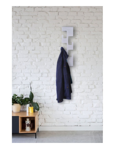 WIESZAK ŚCIENNY ZIP (BIAŁY, SZARY, CZARNY)