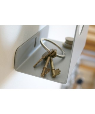 WIESZAK ŚCIENNY CANI (BIAŁY, CZERWONY, SZARY, CZARNY) 2