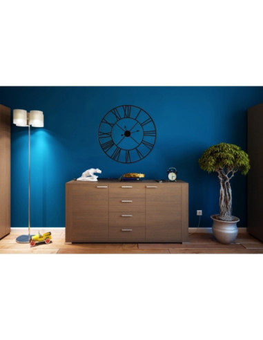 ZEGAR ŚCIENNY DUŻY ITALY 80 CM OZDOBNY