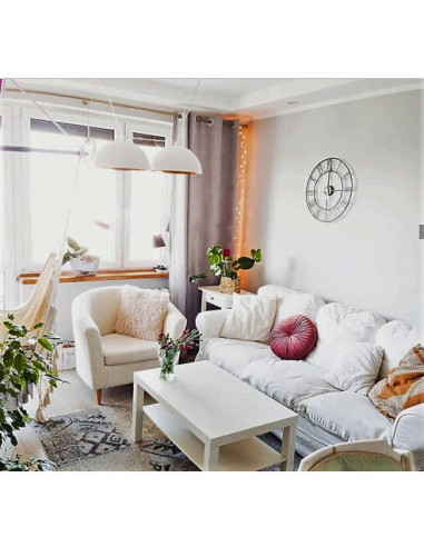 ZEGAR ŚCIENNY DUŻY ITALY 80 CM OZDOBNY