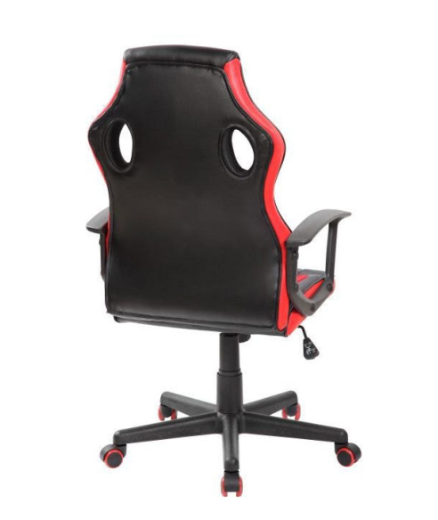 FOTEL BIUROWY/GAMINGOWY QZY-2M (CZERWONY, NIEBIESKI)