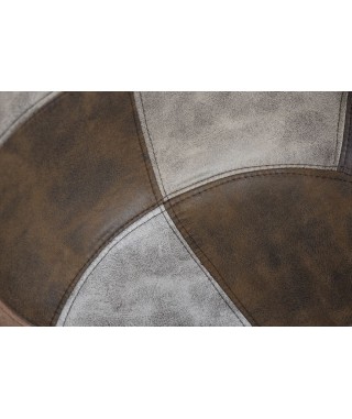 KRZESŁO P018 DAR PATCHWORK (KOLOROWY, NIEBIESKI, BRĄZOWY) 2