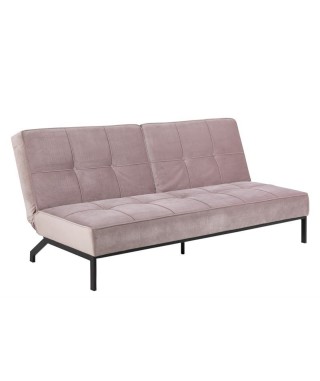 SOFA ROZKŁADANA PERUGIA VIC AKSAMIT (RÓŻOWY, SZARY) 2